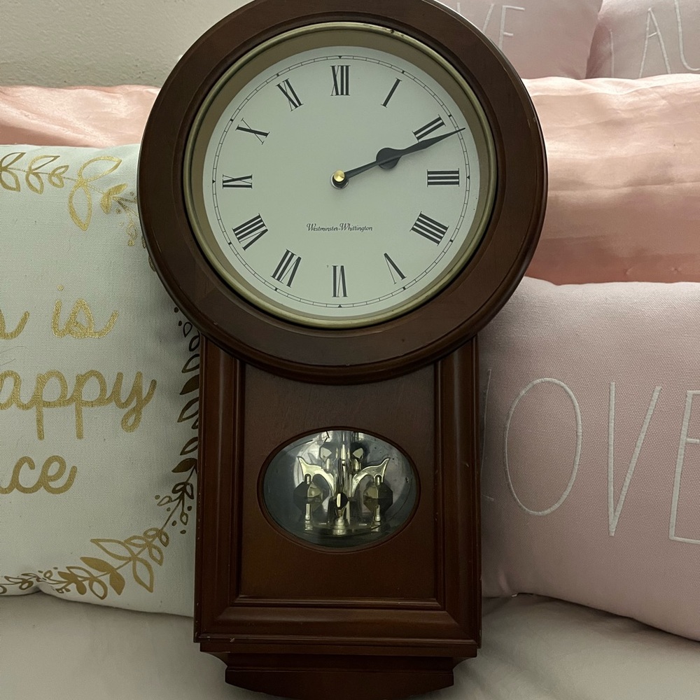 PRICE IS FIRM...Westminster-Wittington Clock EUC